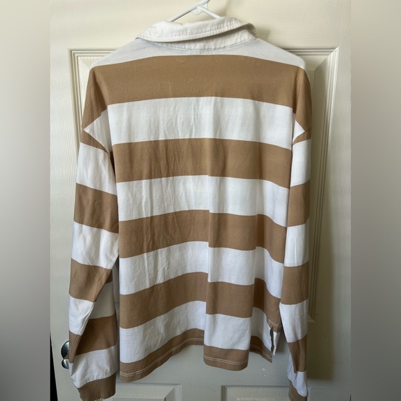 Anthropology Pilcro Crop Long Sleeve top - Picture 2 of 6
